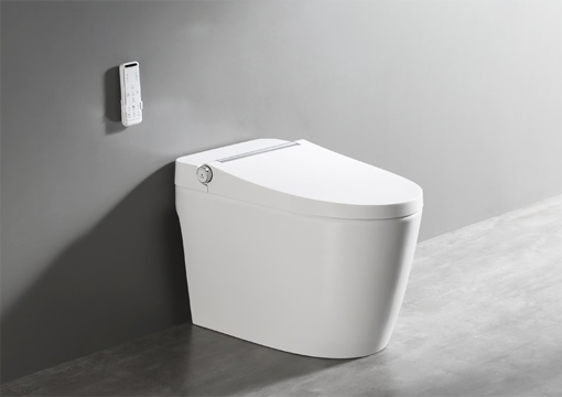 脚感应智能马桶